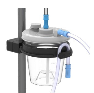 Suction Canister Holder Ventec For Vocsn Ventilator Rolling Stand - Behope