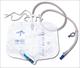Urinary Drainage Bag 4000ml Anti Reflux Valve Metal Clip Drain Case/20 Each - BeHope