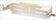 Sharp Collection Bracket (for 2 And 3 Gallon Container) Beige Case/10 Each - BeHope