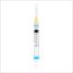 Syringe With Needle Sol-care Safety Snap Type 3ml Syringe With 22gx1.5" Needle Sterile Black Box/100 Each - BeHope