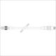 Iv Standard Bore Catheter Extension Set W/clearlink Luer Activated Valve & Luerlock Adapter 6" Length Case/50 Each - BeHope