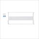 Glove Box Holder Coated Wire Triple Box Vertical Wall Mount Each