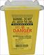 Eclipse Compatible Needle Disposal Container 1qt Yellow Case/60 Each
