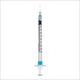 Syringe With Needle Sol-care Safety Snap Type 1ml Tb Syringe With 27gx0.5" Needle Sterile Gray Box/100 Each - BeHope
