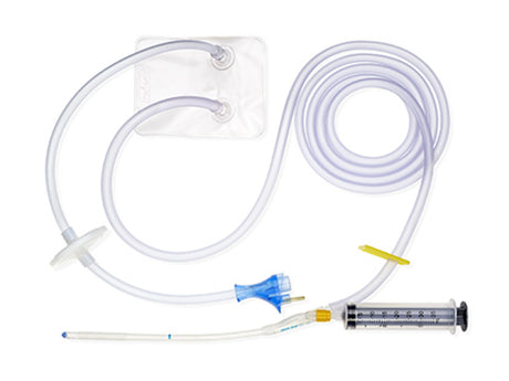 Co2 Insufflation Set Protoco2l Touch® with Retention Cuff and Hydrophobic Filter - BeHope