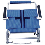 Super Light, Folding Transport Chair With Carry Bag And Flip-back Arms - BeHope