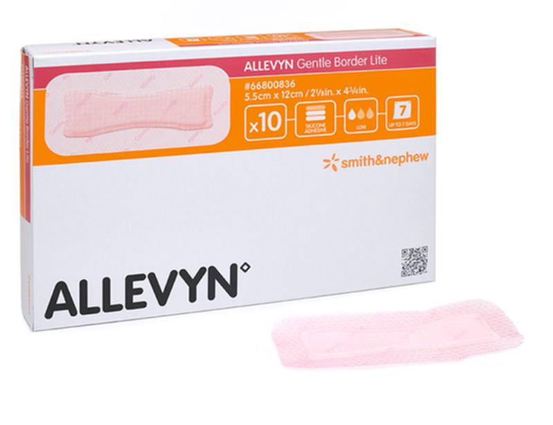 Allevyn Gentle Border Dressing - Box Of 10