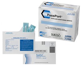 PassPort® Sterilization Mail-In Monitoring Service Steam / EO Gas / Dry Heat / Chemical Vapor - BeHope