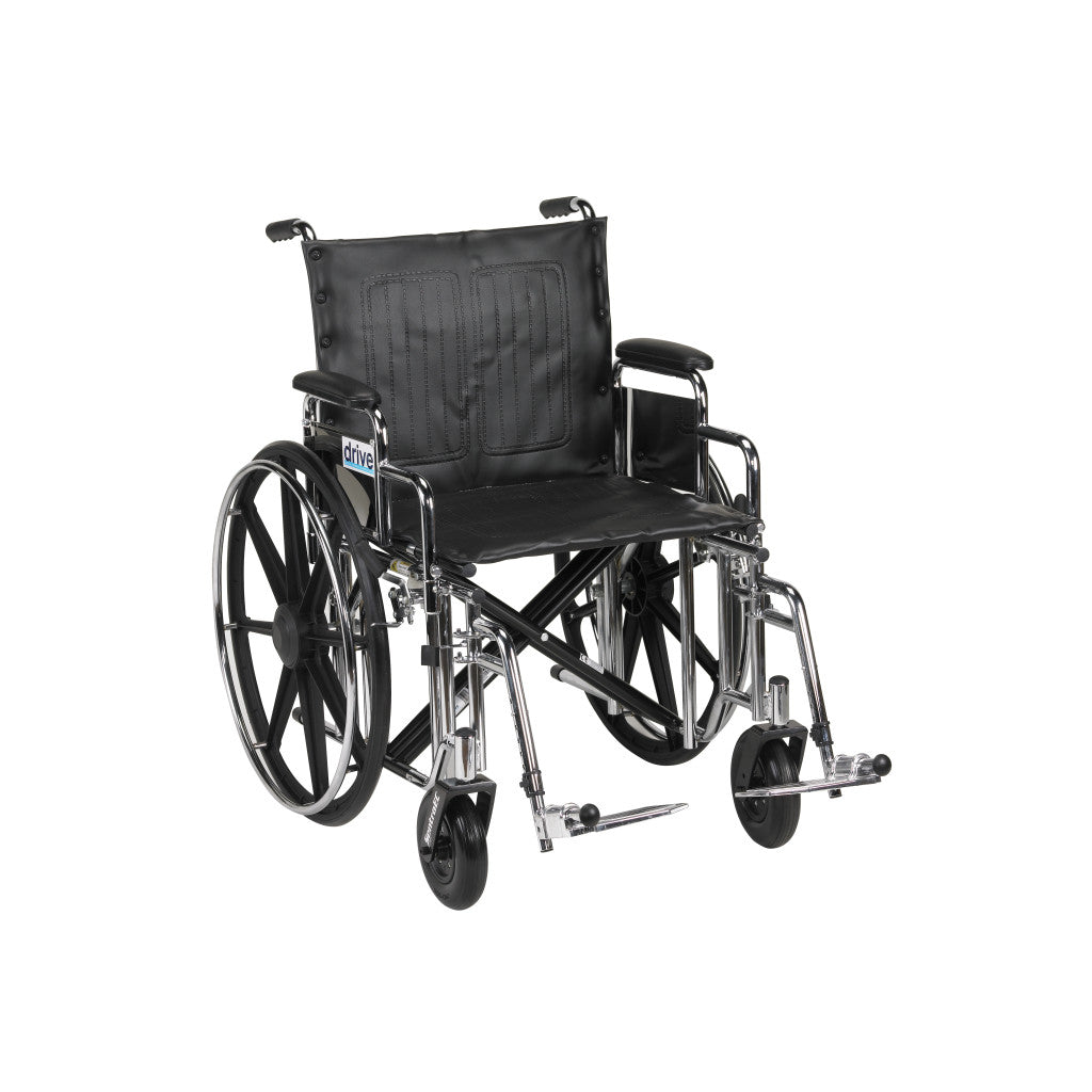 Bariatric Sentra Extra-heavy-duty Wheelchair - BeHope