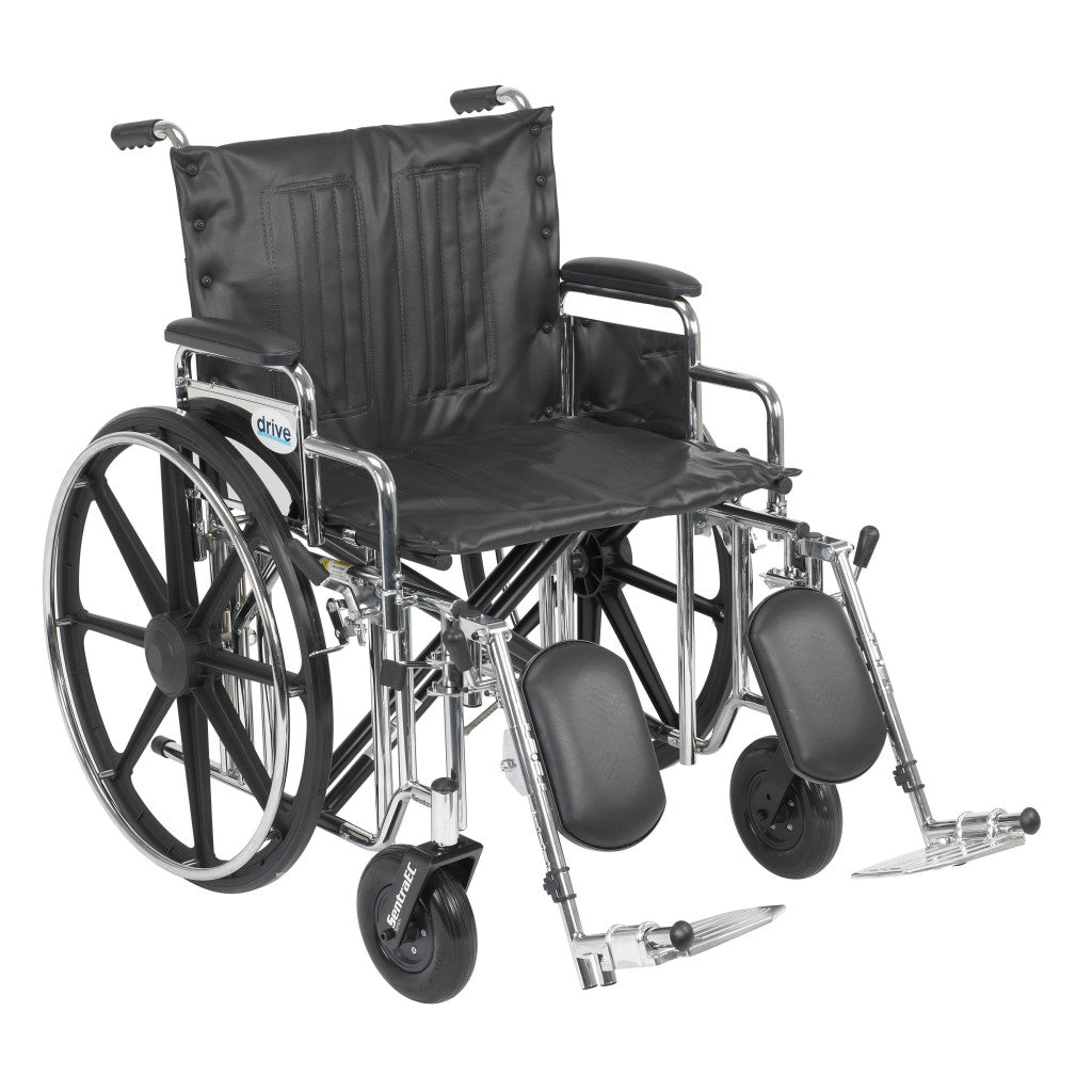 Bariatric Sentra Extra-heavy-duty Wheelchair - BeHope