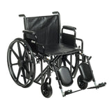 Bariatric Sentra Ec Heavy-duty Wheelchair - BeHope