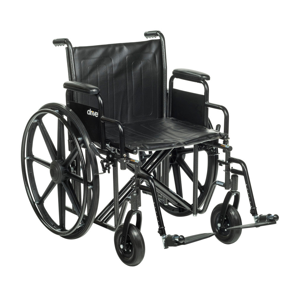 Bariatric Sentra Ec Heavy-duty Wheelchair - BeHope