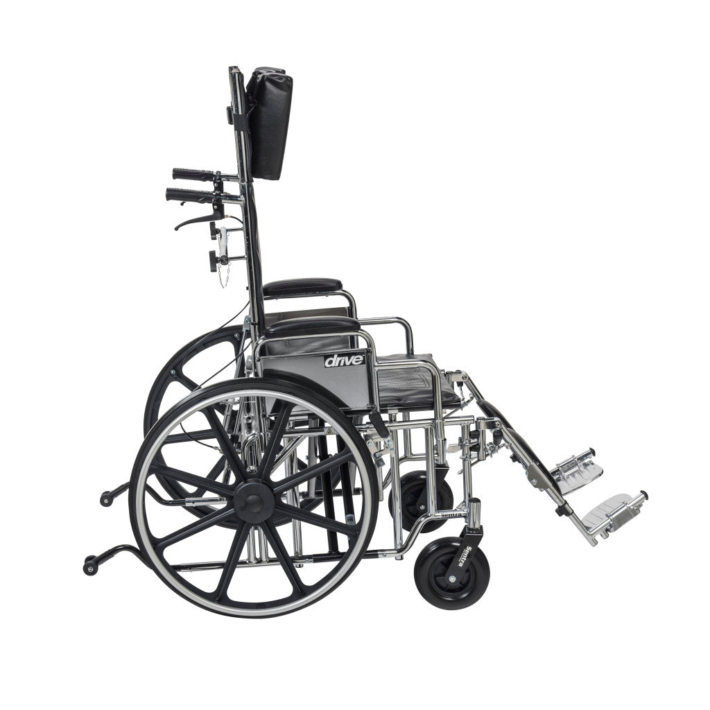 Deluxe Sentra Full Reclining Wheelchair -BeHope