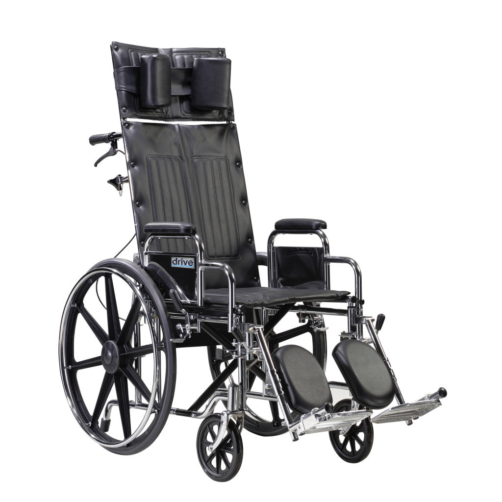 Deluxe Sentra Full Reclining Wheelchair -BeHope