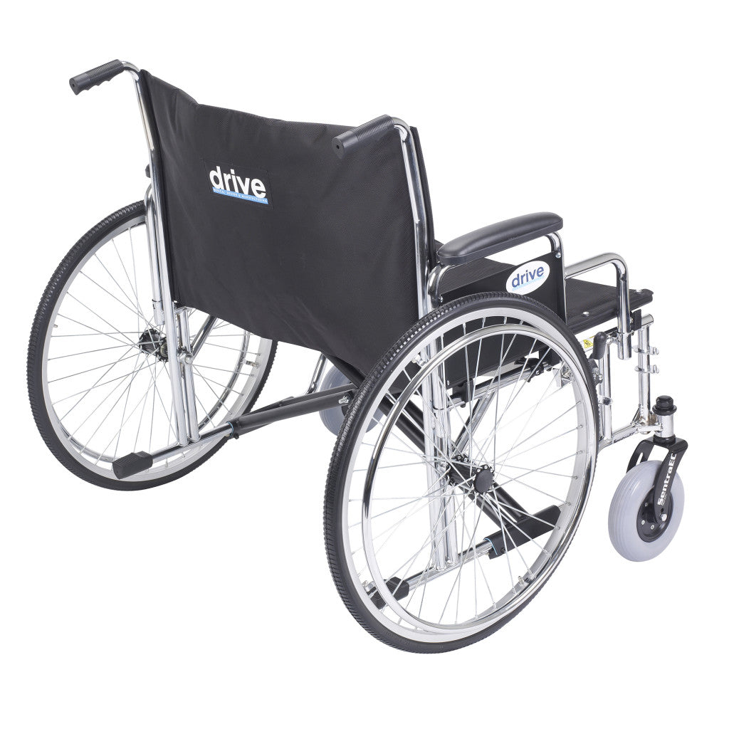 Bariatric Sentra Ec Heavy-duty, Extra-extra-wide Wheelchair - BeHope