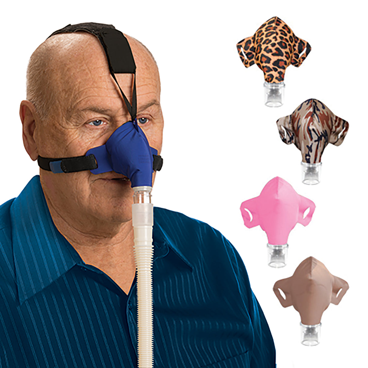 Cpap Mask Component Cpap Nasal Mask Sleepweaver® Advanced Nasal Style Adult - Behope