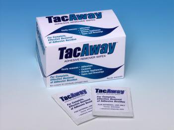 Adhesive Remover TacAway™ Wipe 50 per Box Alcohol Based - BeHope