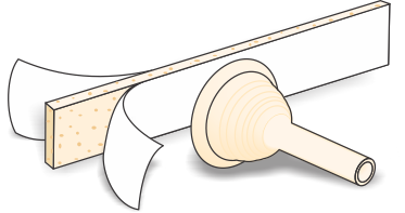 Male External Catheter Uro-cath Foam Strap Latex Medium - Behope