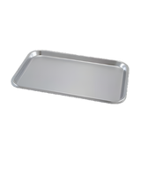 Instrument Tray Solid Bottom Mayo Stainless Steel 3/4 X 16-1/2 X 21-1/4 Inch - Behope