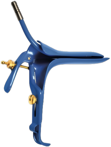 Electrosurgical Vaginal Speculum Br Surgical Graves Large Double Blade Coated Reusable - BeHope