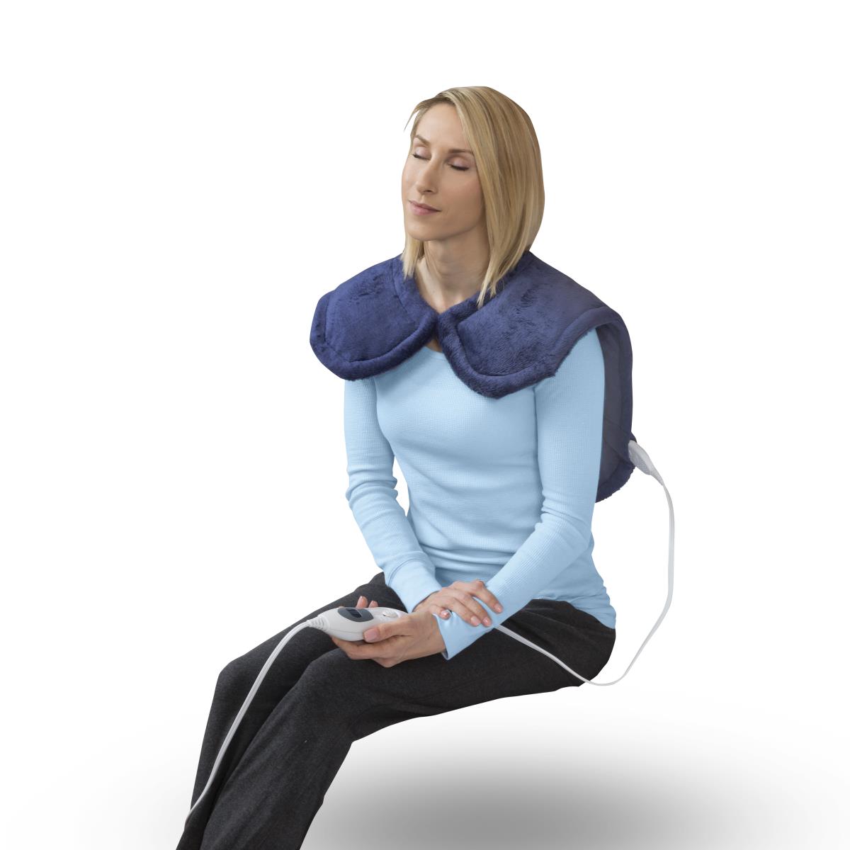 TheraCare Deluxe Shoulder and Neck Heating Pad Wrap