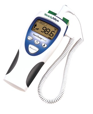 SureTemp� Plus 692 Electronic Thermometer w/Rectal Probe