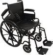 Wheelchair Probasics with Swing Away Footrest and Padded Armrests - BeHope