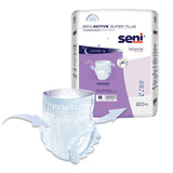 Unisex Adult Absorbent Underwear Seni® Active Super Plus Pull On with Tear Away Seams Medium Disposable Heavy Absorbency - BeHope