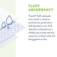 Disposable Underpad Prevail® Total Care™ 23 X 36 Inch Fluff Light Absorbency - BeHope