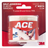 Elastic Bandage 3M™ ACE™ 3 Inch Width Self-Adherent Closure Tan NonSterile Standard Compression - BeHope