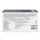 Exam Glove CareStock™ Small NonSterile Nitrile Standard Cuff Length Fully Textured Black Not Rated - BeHope