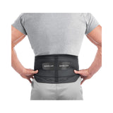 Back Brace Mueller® One Size Fits Most Hook and Loop Closure 28 to 50 Inch Waist Circumference 9 Inch Height Adult - BeHope