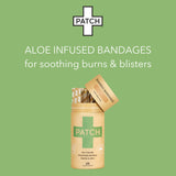 Adhesive Strip Patch™ Bamboo / Aloe Vera Tan 3/4 X 3 Inch Sterile - BeHope