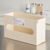 Glove Box Holder McKesson Prevent® Vertical Mounted 1-Box Capacity Putty 3-7/8 X 6-1/2 X 11 Inch Plastic - BeHope