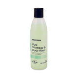 Shampoo and Body Wash McKesson Pure 8 oz. Flip Top Bottle Unscented