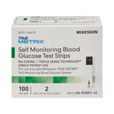 Blood Glucose Test Strips McKesson TRUE METRIX® 100 Strips per Pack - BeHope