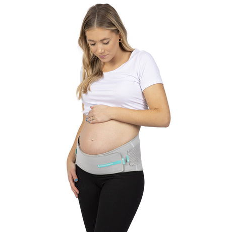 Maternity Support Belt NINER Premium Large Hook and Loop Closure 40 to 48 Inch Under Belly Circumference / 8 to 12 Pre-Pregnancy Pant Size Adult - BeHope