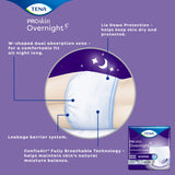 Unisex Adult Absorbent Underwear TENA ProSkin Overnight™ Super Pull On with Tear Away Seams X-Large Disposable Heavy Absorbency - BeHope