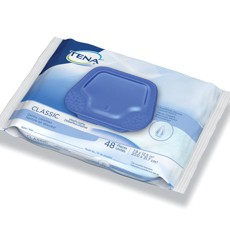 Personal Cleansing Wipe TENA ProSkin™ Classic Soft Pack Scented 48 Count - BeHope
