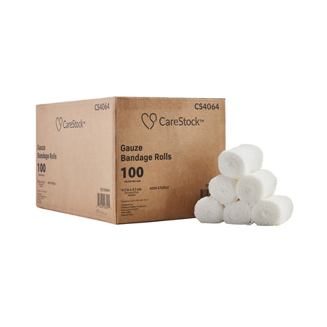 Fluff Dressing CareStock™ 4-1/2 Inch X 4-1/10 Yard 6-Ply NonSterile 100 per Case - BeHope