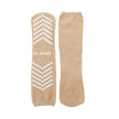 Slipper Socks McKesson Unisex Adult X-Large Single Tread Single Patient Use Tan - BeHope