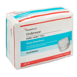 Unisex Adult Absorbent Underwear Sure Care Plus Pull On with Tear Away Seams Small / Medium Disposable Heavy Absorbency
