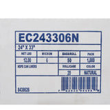 Trash Bag McKesson 15 gal. Clear HDPE 6 Mic. 24 X 33 Inch Star Seal Bottom Coreless Roll