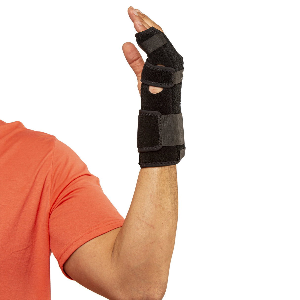 Hand / Finger Brace TKO Standard Neoprene / Nylon / UBL Left Hand Black X-Large