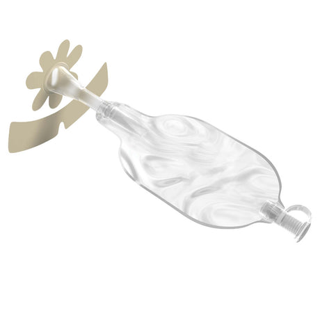 Male External Catheter with Pouch Liberty 3.0 Hydrocolloid Adhesive One Size Fits Most - BeHope