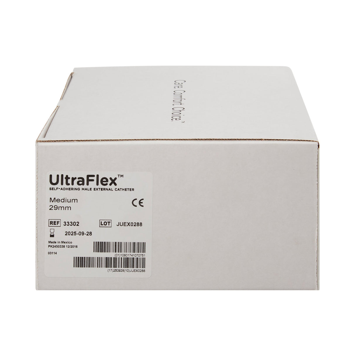 Male External Catheter UltraFlex Self-Adhesive Band Silicone Medium