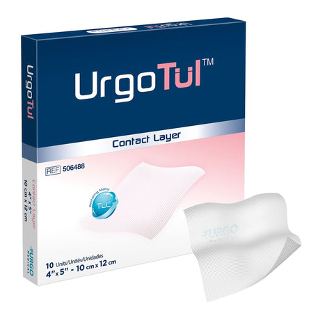 Impregnated Contact Layer Dressing UrgoTul™ 4 X 5 Inch Sterile - BeHope