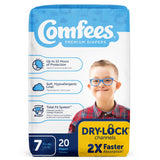 Unisex Baby Diaper Comfees® Size 7 Disposable Moderate Absorbency - BeHope