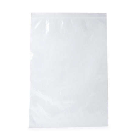 Reclosable Bag McKesson 13 X 18 Inch Polyethylene Clear Zipper Closure