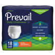 Unisex Adult Absorbent Underwear Prevail® Daily Underwear Extra Pull On with Tear Away Seams Large Disposable Moderate Absorbency - BeHope